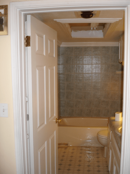 Custom Bathroom Remodel- before photo
