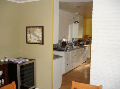 Custom Kitchen Remodel- before photo