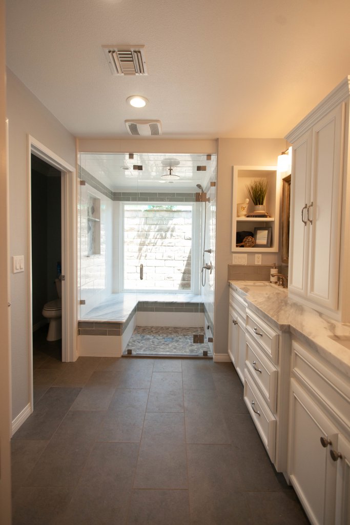 Redlands bathroom remodel