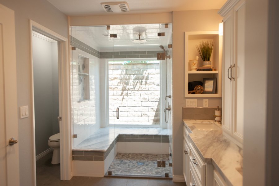 Redlands bathroom remodel